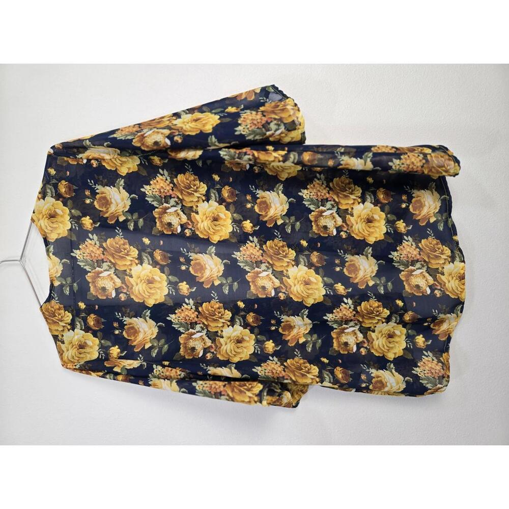 Floral Fall Print Kimono by Celeste - Medium